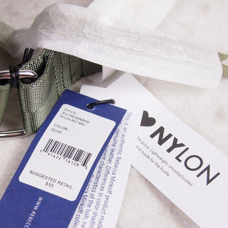 好货转瞬即逝客供水洗尼龙牛皮lovenylon腰包胸包通用款女包