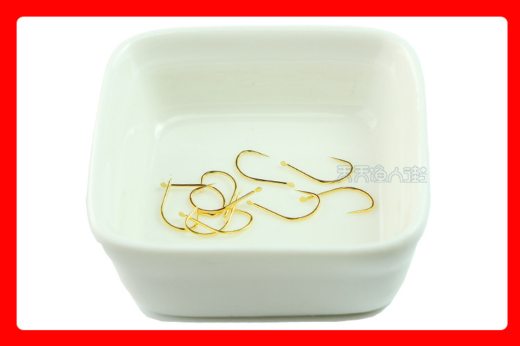 进口土肥富河童牌wv钨钒合金袖 田平子无倒刺鱼钩黑坑鲫鱼 钩子