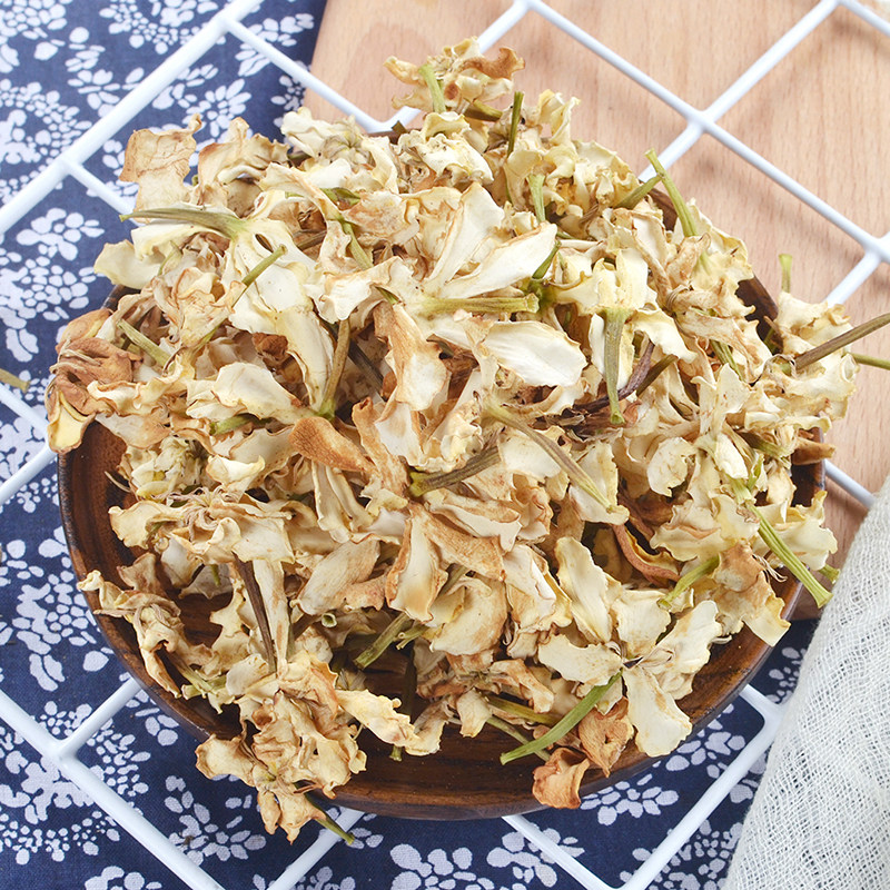 栀子花干食用花栀子干货山菜干生山栀的花都昌华明特产