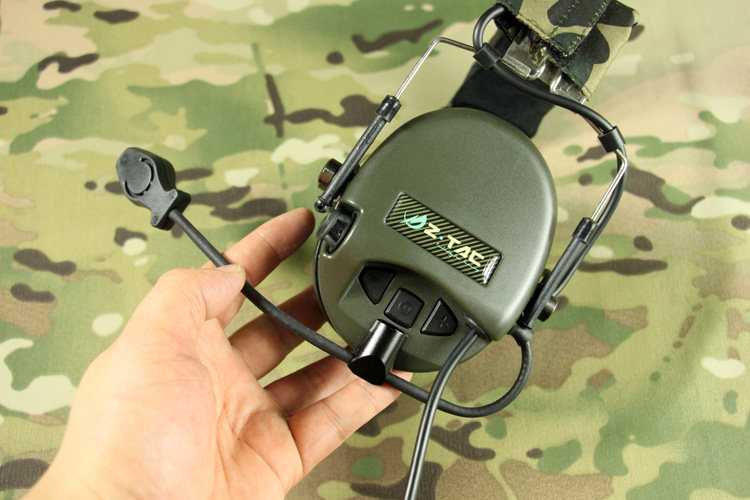 z.tactical marsoc版轻量化拾音降噪耳机 z110