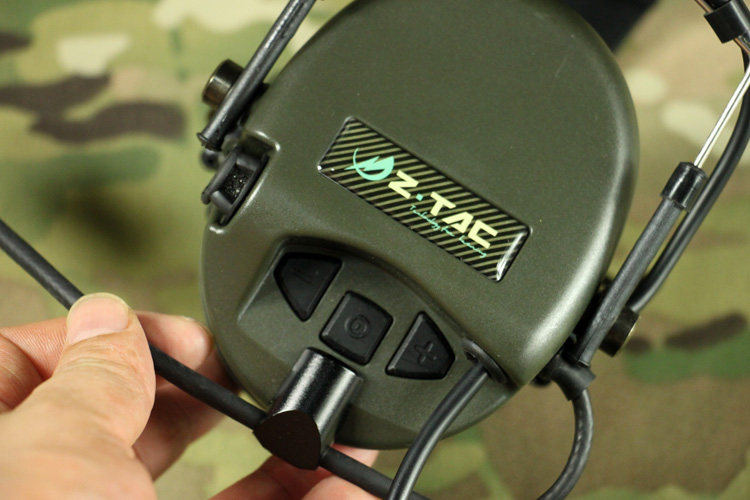 ztacticalmarsoc版轻量化拾音降噪耳机z110耳机麦