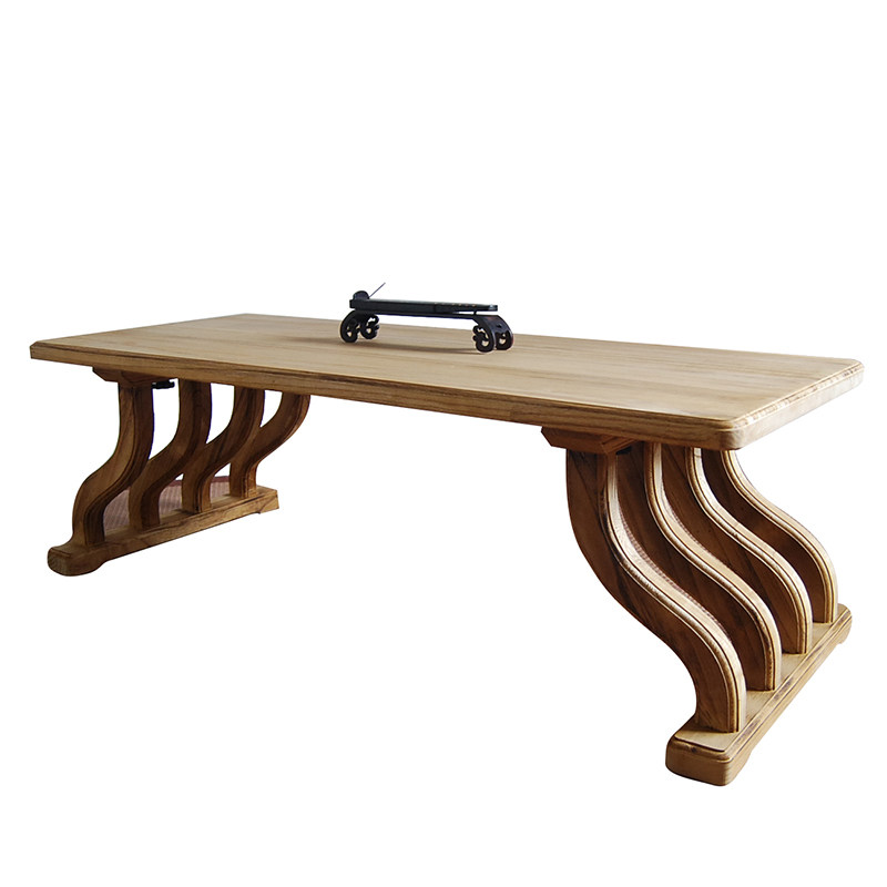 古琴桌凳实木便携式榻榻米桌桐汉代天子书法茶桌琴桌