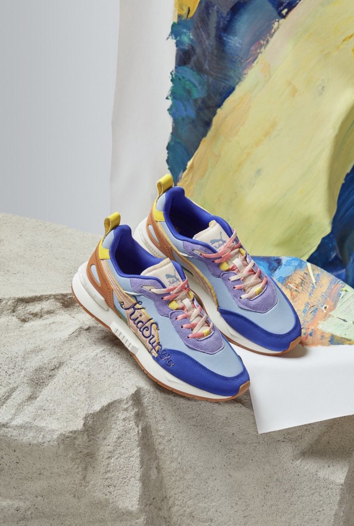 puma彪马miragemox2021刘昊然同款联名复古轻便跑鞋37518901