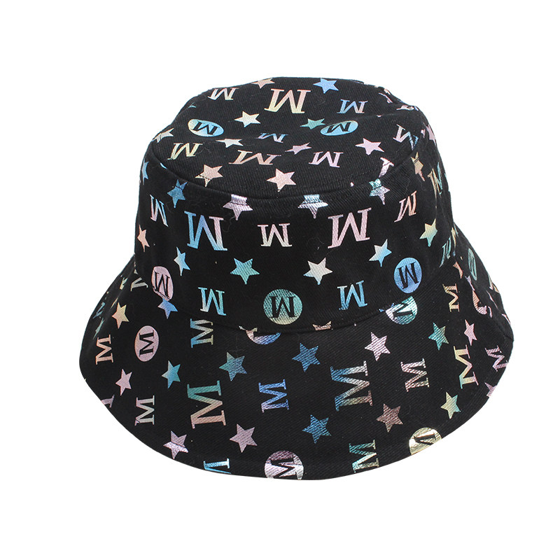 日本设计师品牌印花渔夫hysteric盆帽男女春夏新款遮阳帽子