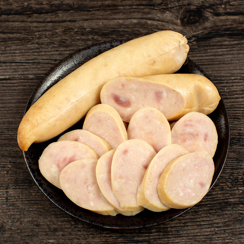 哈肉联俄罗斯风味白肠118gx5哈尔滨红肠东北老字号俄式香肠