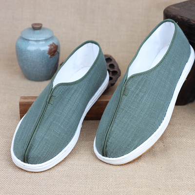 中式古风手工千层居士禅修出家人僧鞋北京师父供养透气布鞋