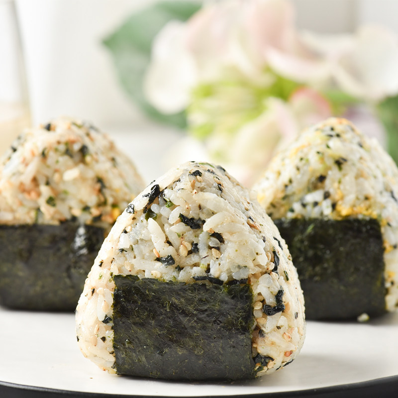 日式饭团专用三角饭团小片海苔寿司海苔韩式紫菜包饭寿司材料72枚
