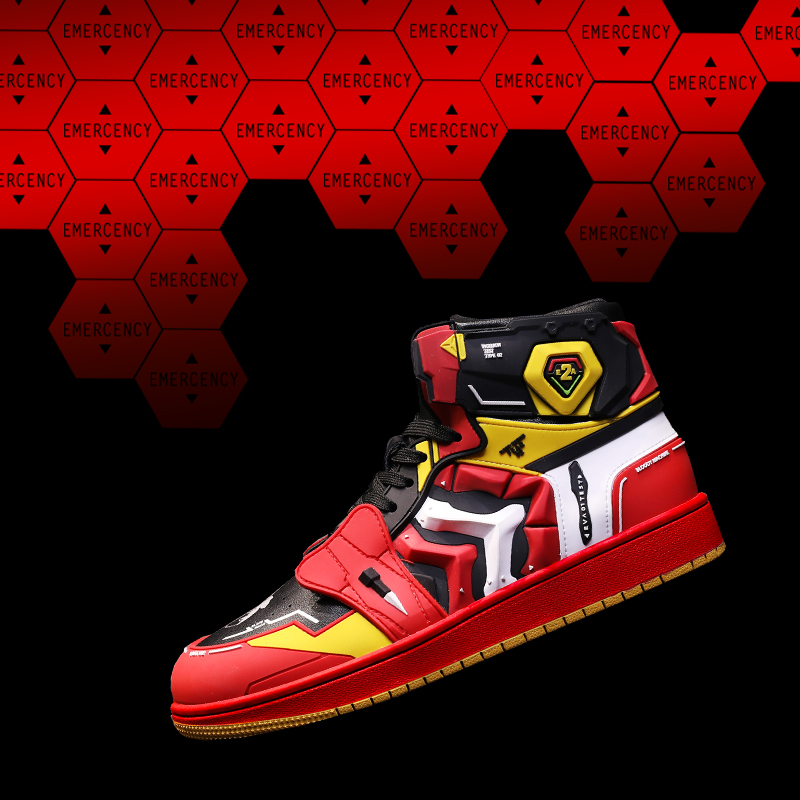 春节新品zjagger原创户外休闲eva二号机时尚休闲鞋