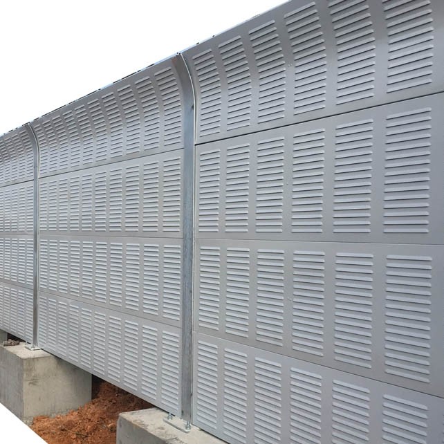 隔音高速路路边空调高架隔音板马路边工地小区屏障隔音板