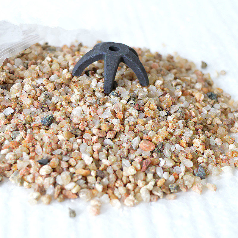 鱼缸底砂底床造景底沙彩石陶粒彩砂鱼缸水族箱装饰装饰白石子包邮