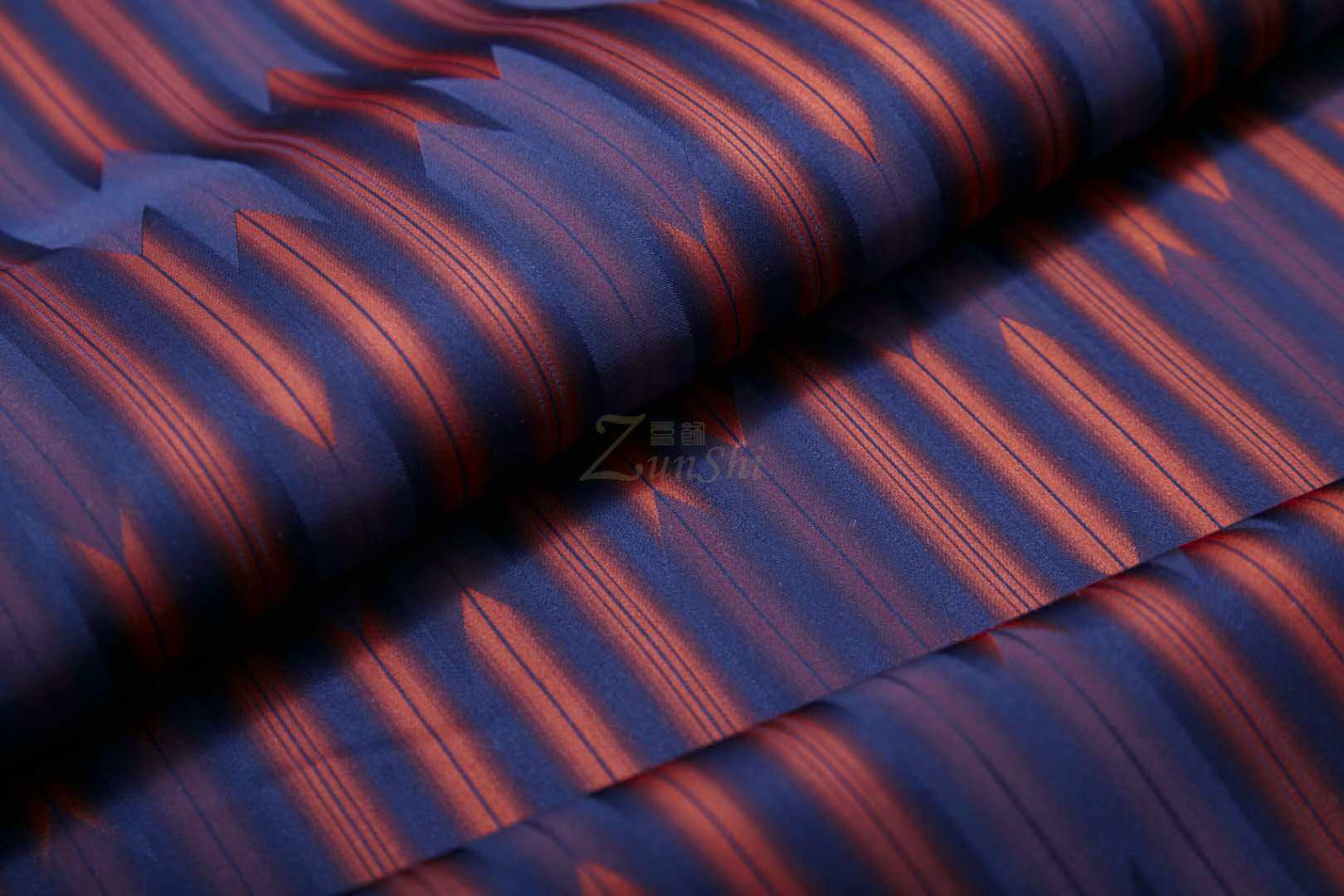 锦箭羽纹唐朝经典纹样汉服旗袍真丝布料经线丝绸布料