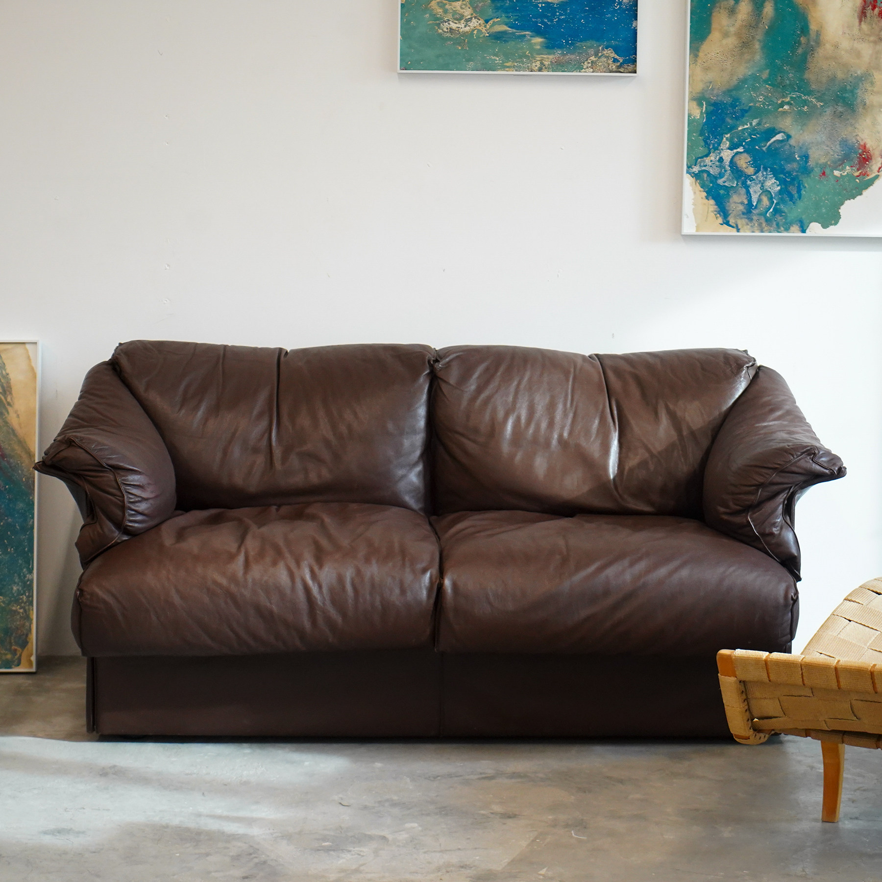 coznap中古意大利1970年代双人沙发沙发