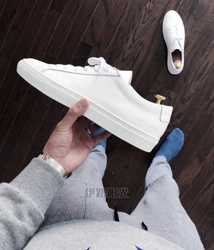 2021正品commonprojectscp小白鞋牛皮男鞋1528女鞋休闲板鞋