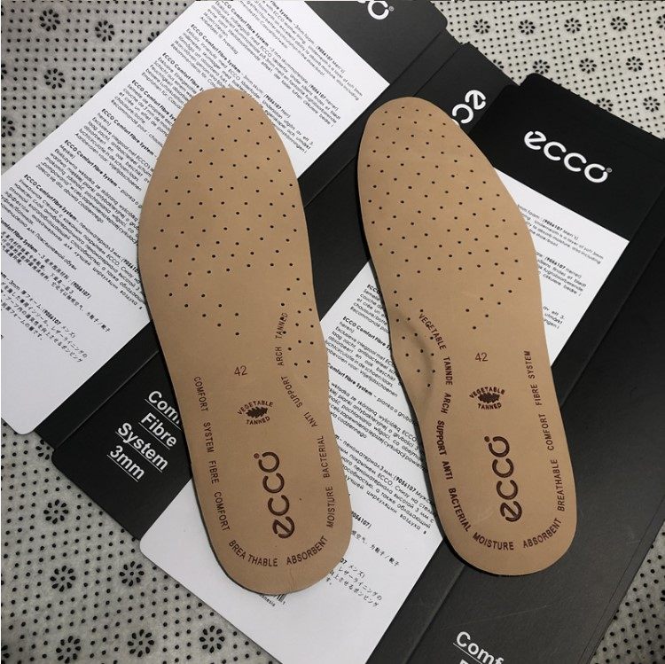ecco爱步男女通用正品男式女式舒适牛皮透气鞋垫