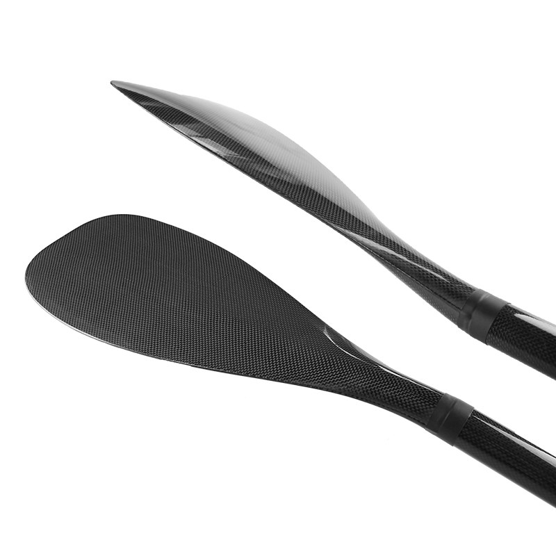 段式碳纤维sup划桨划水板桨单头桨全碳冲浪板桨单船桨