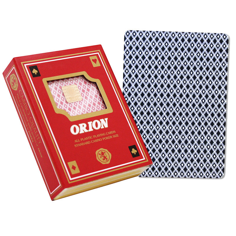 塑料扑克牌桥牌小字韩国大赢家朴克orion卜克pvc防水防折可水洗