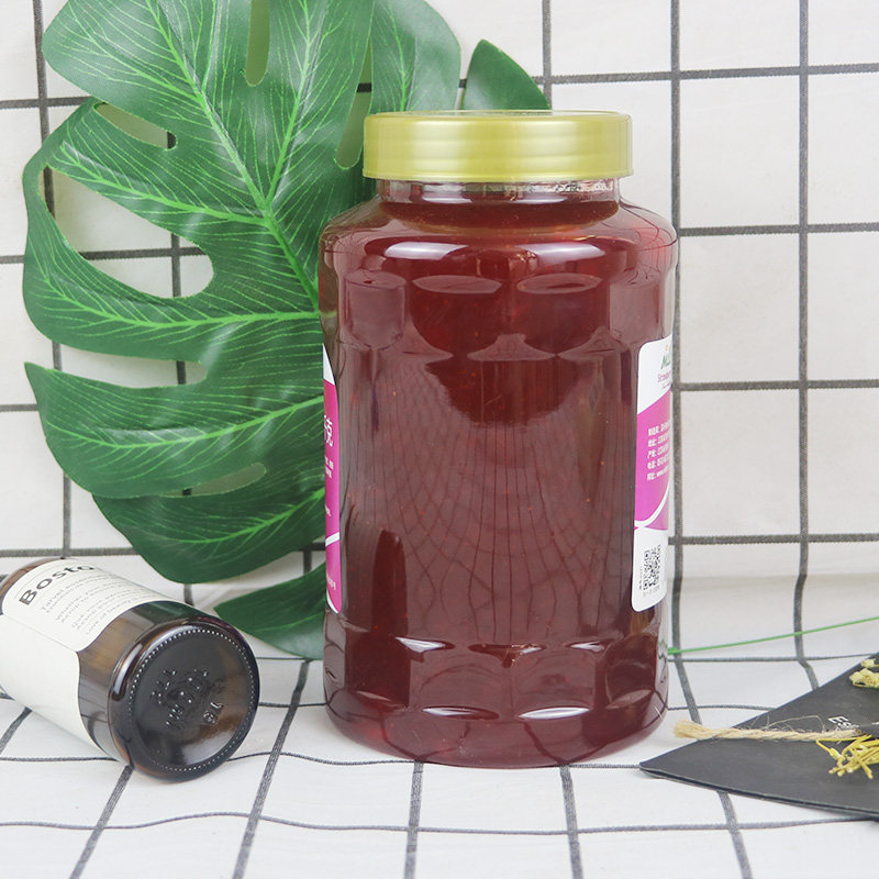 美林草莓茶酱太湖太湖美花果草茶花酿12千克奶茶蜂蜜果味茶