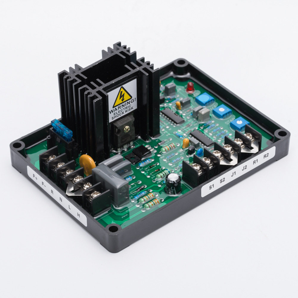 沙螺无刷gavr15a自动电压调节器avr发电机配件插片发电机组零部件