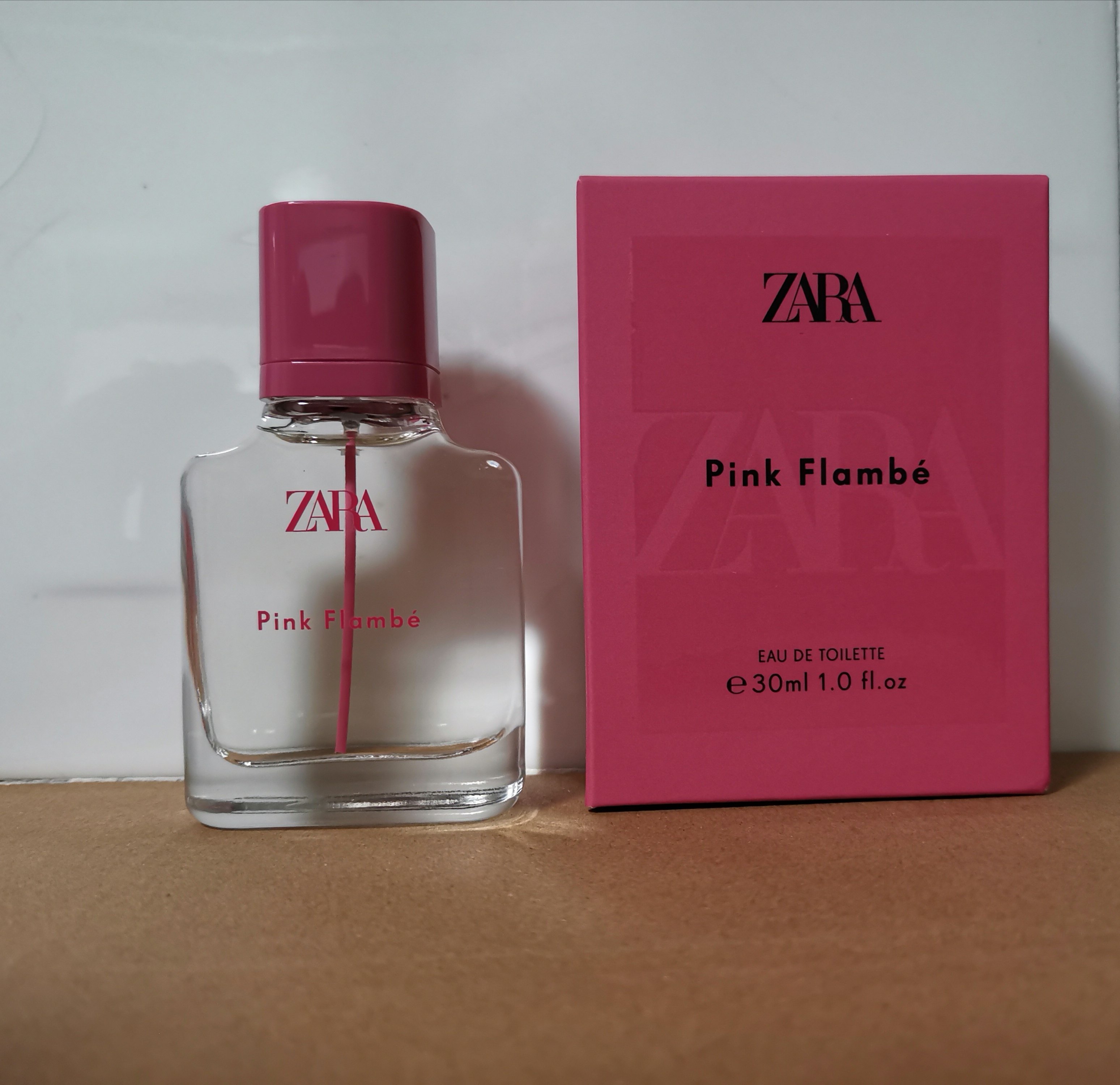 zarapinkflambeedt红粉佳人女士香水200ml100ml30ml香水