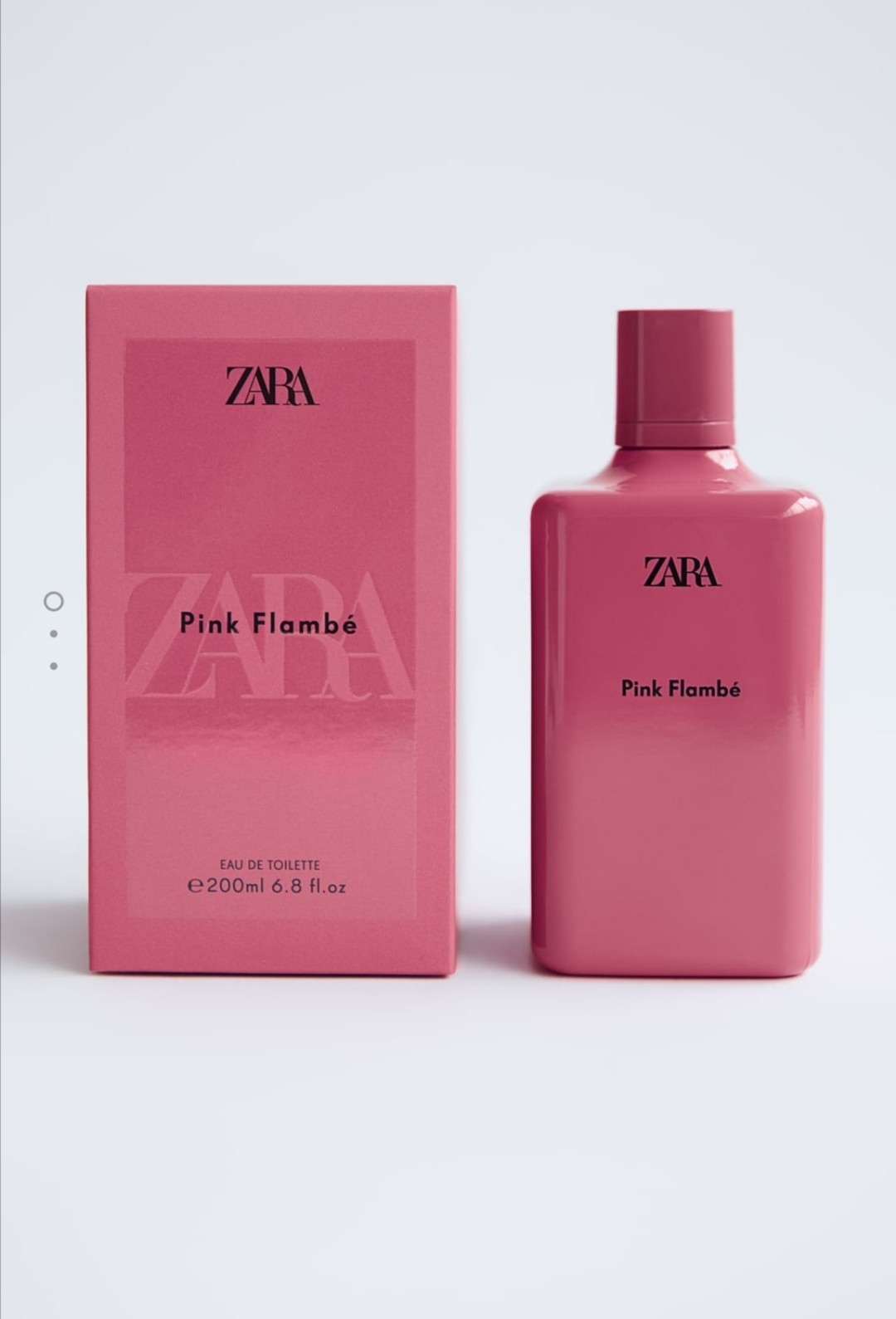 zarapinkflambeedt红粉佳人女士香水200ml100ml30ml香水