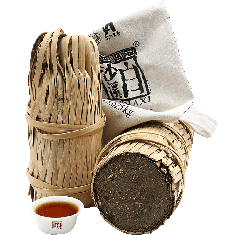 625kg小千两百两茶花卷黑茶收藏