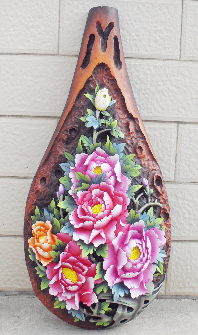 东巴木刻民族工艺品云南丽江特色木雕重彩手工纳西族