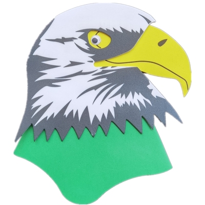 老鹰小鸡游戏头饰公鸡母鸡黄鸡头套面具幼儿园儿童表演道具聚会装饰