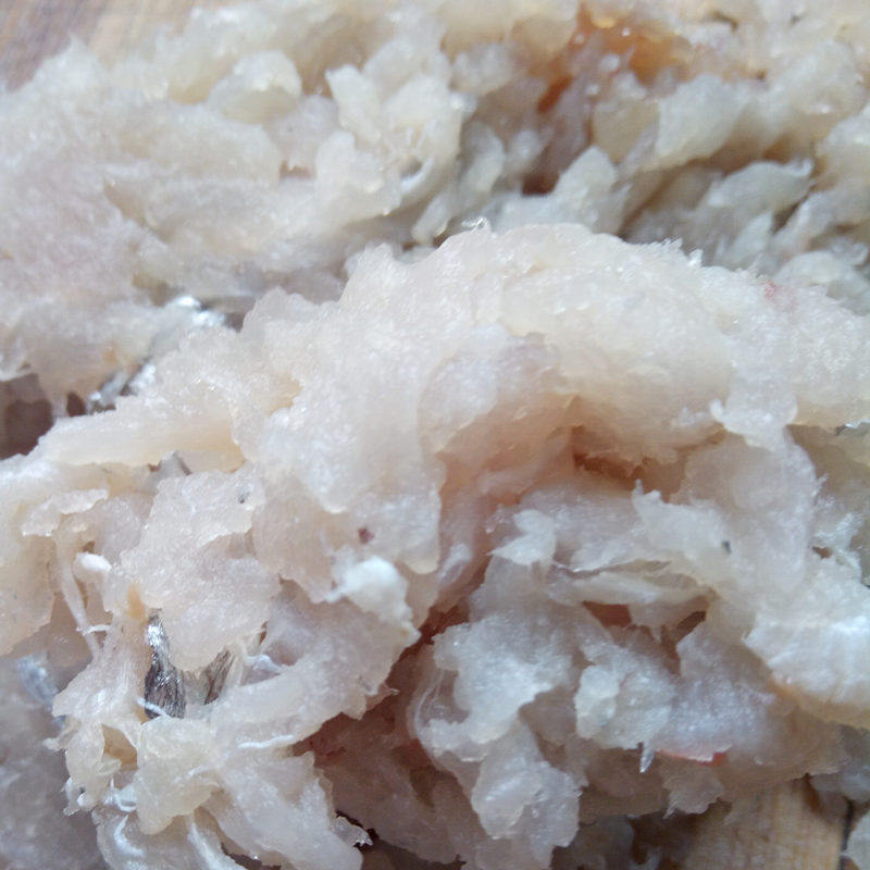 刀鱼鱼肉新鲜现做饺子馄饨水饺鱼泥鱼丸鱼滑带鱼