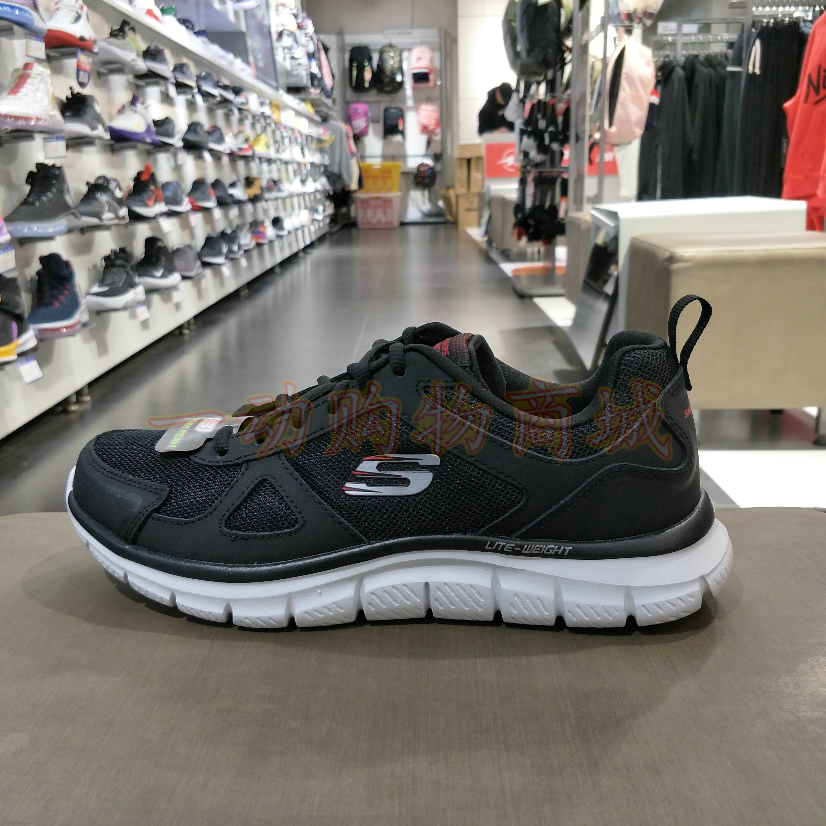 专柜正品skechers斯凯奇男子2020秋款运动跑步52631-bkrd-nvy跑步鞋