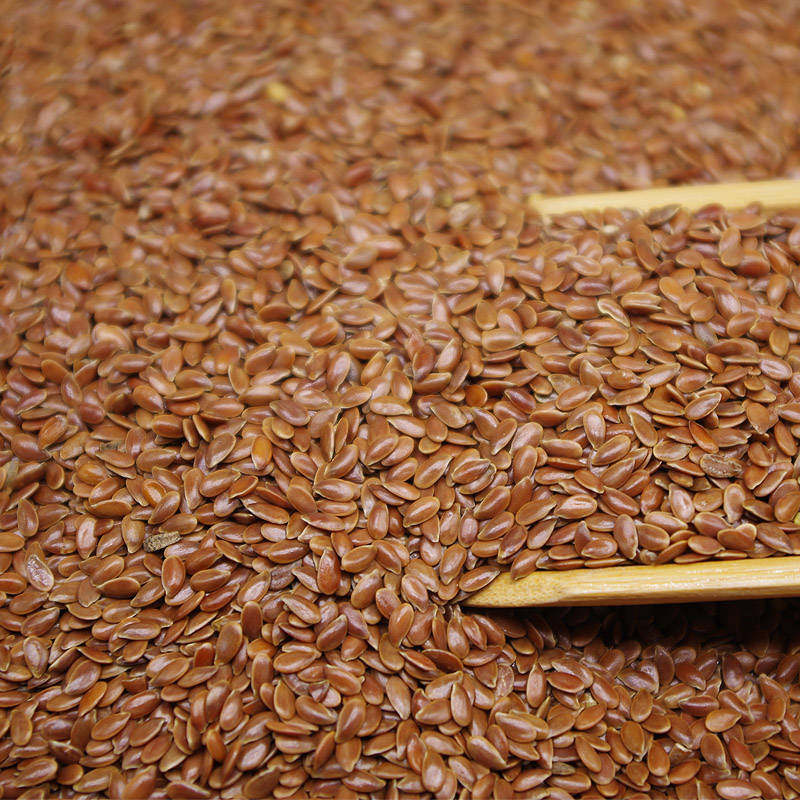 亚麻内蒙古天然籽仁农家胡麻籽粉黄金五谷杂粮包邮其它粮食