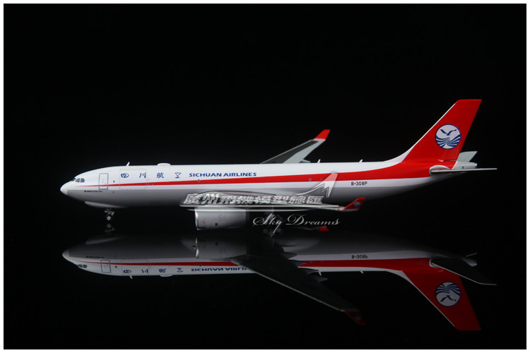 jcwingslh4149四川航空a330-200fb-308p飞机模型