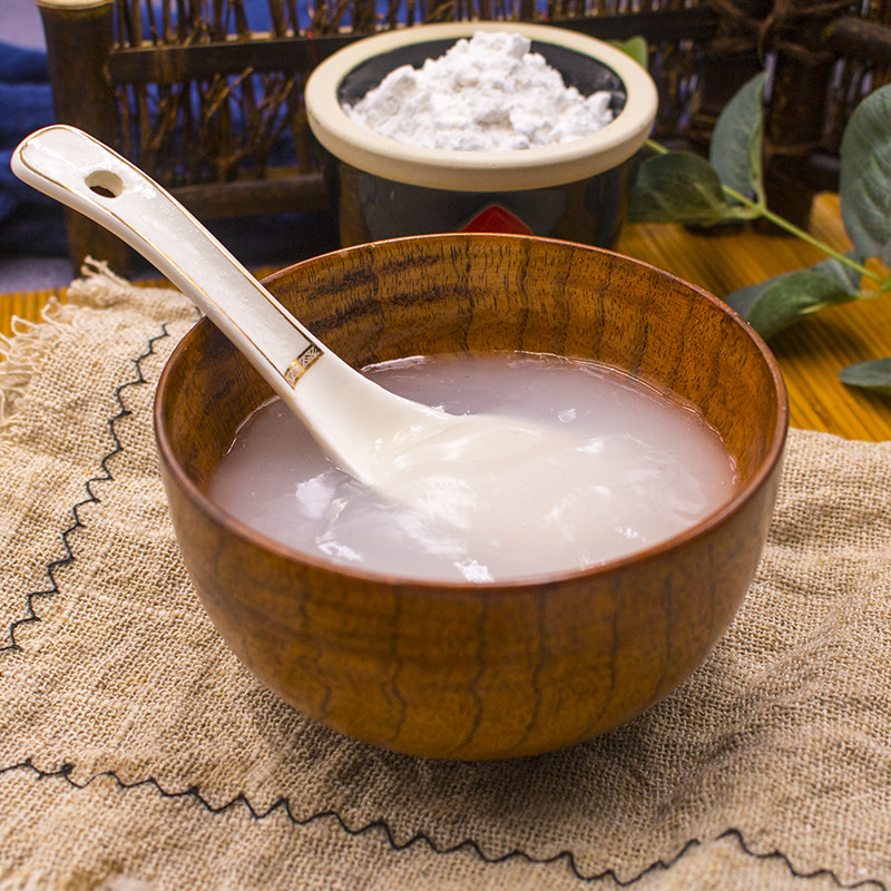 东京薯吉灵薯农家自制竹芋粉冬粉薯苓薯粉竹薯粉500克一份包邮