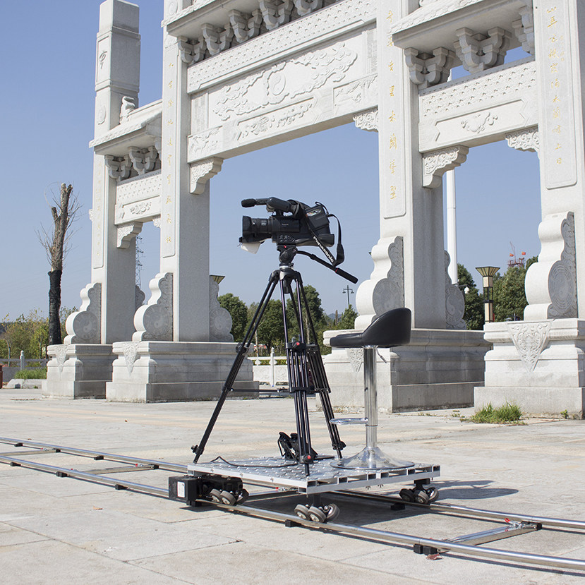 雷影9米电动车载人便携 摄像轨道车 摄影轨道 影视轨道 摄影滑轨