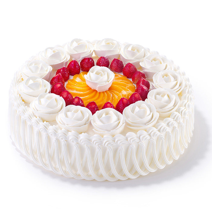 好利来蛋糕同城配送圆满14寸秦皇岛延吉太原吉林新鲜生日蛋糕