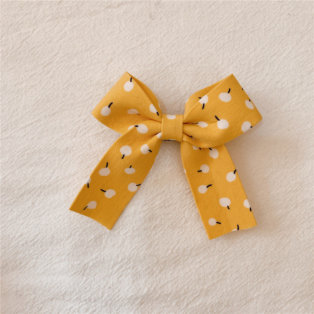 首页 痛风淘宝      缤纷儿童立体蝴蝶结发夹发卡边夹 刘海夹子 麂皮