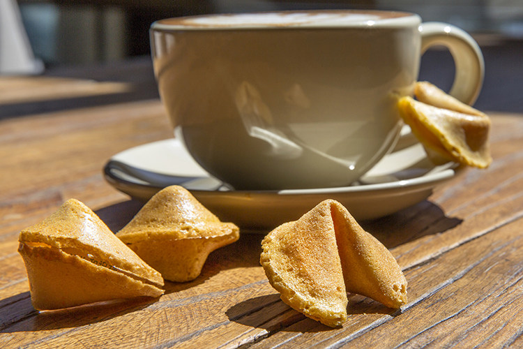 幸运签饼签语fortunecookie餐厅公司会议活动整箱蛋卷饼干