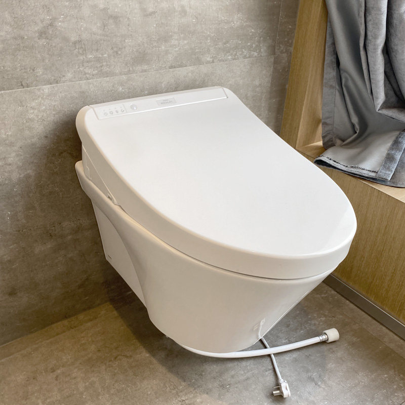 水箱toto家用小户户型隐藏马桶cw822b壁挂挂入壁挂式坐便器