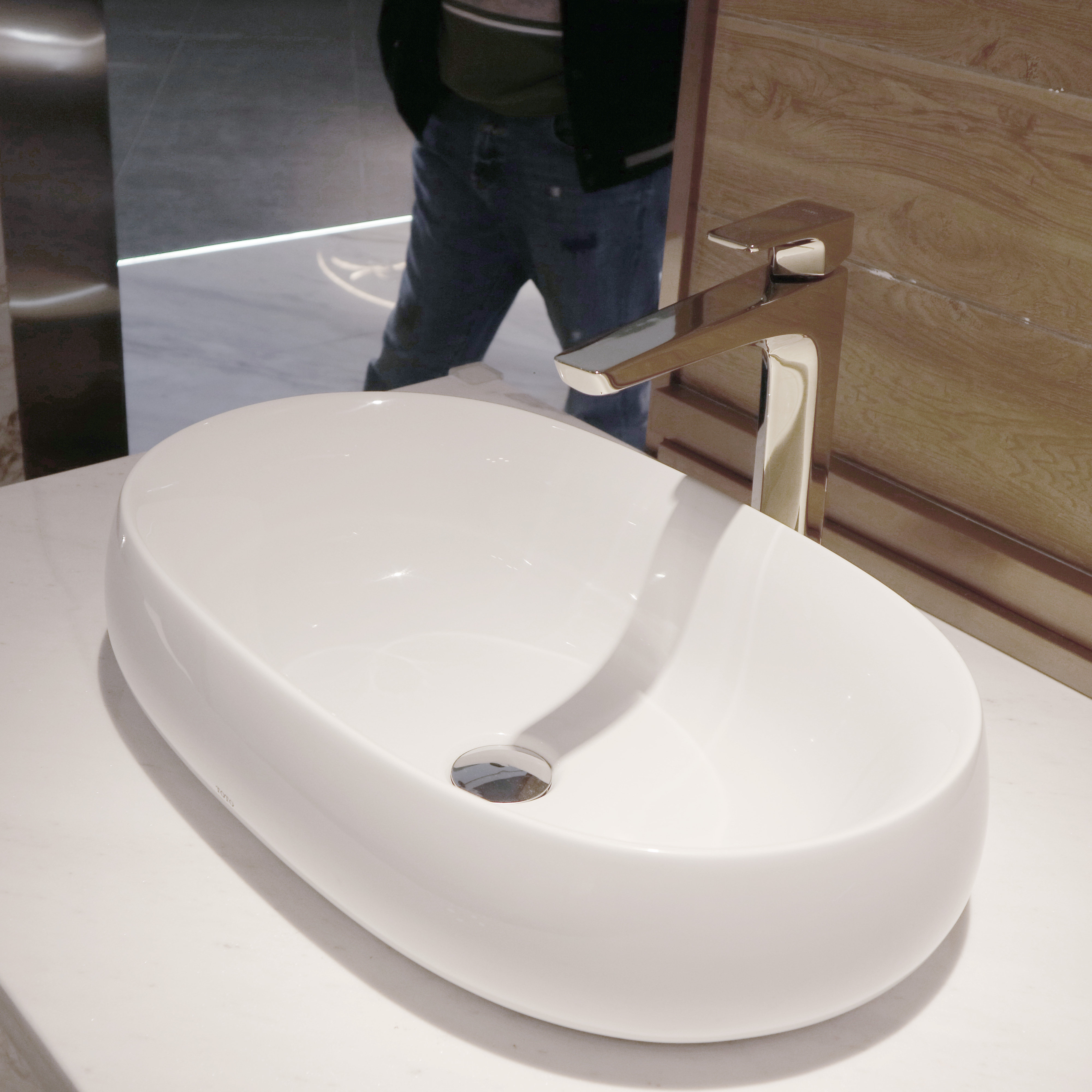 toto正品晶雅石材艺术桌上碗盆pjs05w#gw酒店洗手台上艺术碗盆