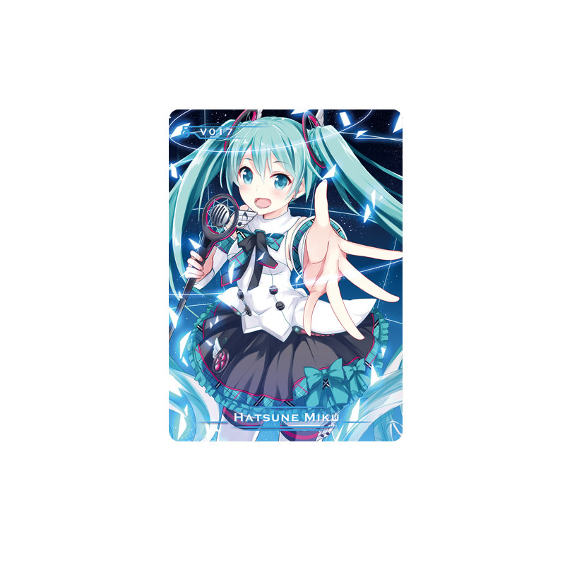 超次元动漫周边ar卡同人 v家初音未来赛车服 ar同人卡牌