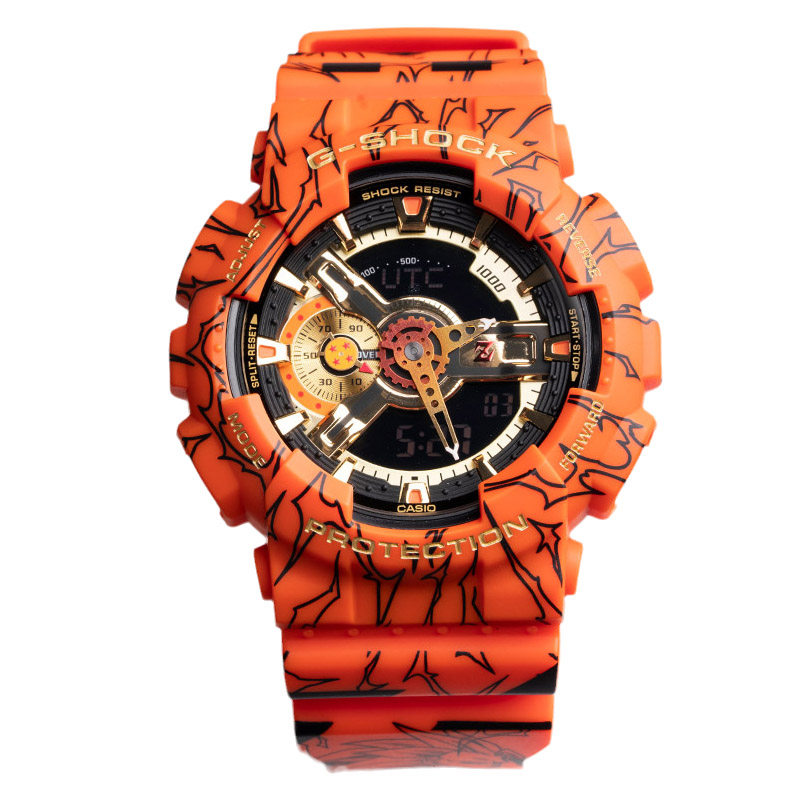 表弟卡西欧g-shock限定联名龙珠防水运动手表日韩腕表