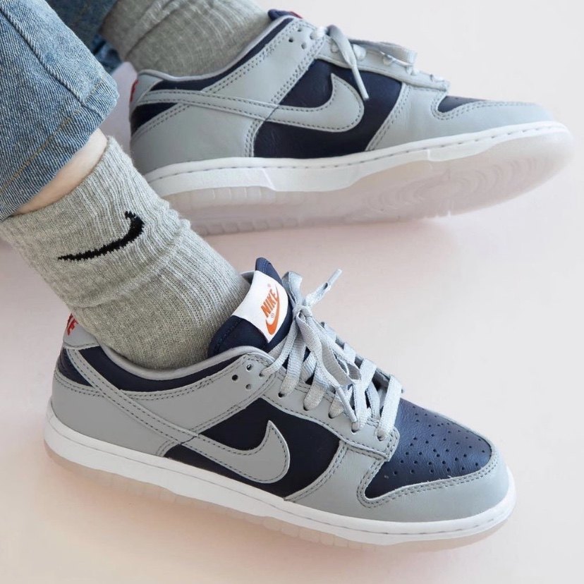 耐克nike sb dunk low 白橙 灰白 彩色拼接 彩蛋鸳鸯 低帮滑板鞋