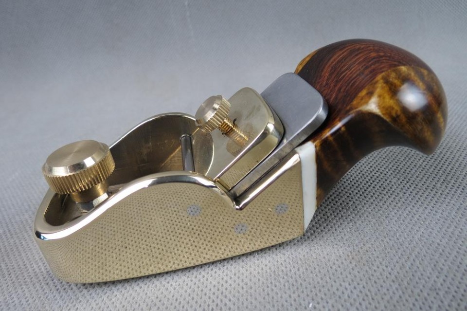 1个豪华不可思议黄铜凸/平底刨 3 1/8