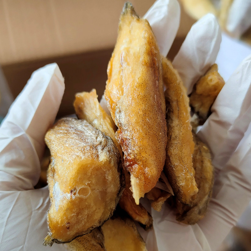 香酥豆腐龙头鱼干即食烤鱼舟山特产休闲小吃鱼干