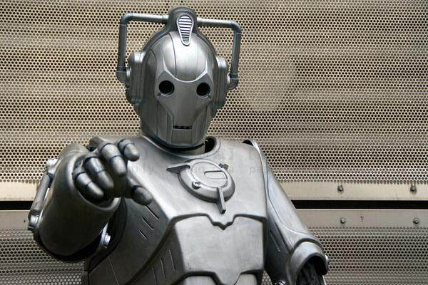 需自制赛博人全身可穿盔甲3d纸模型神秘博士cosplay电脑人8495