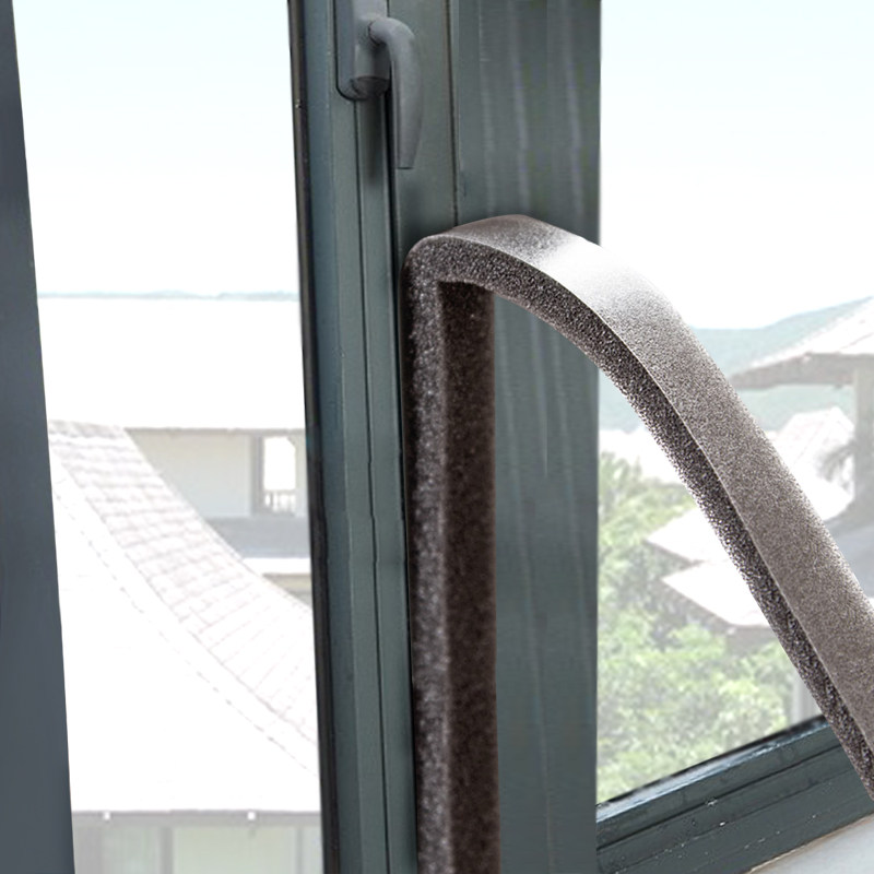防盗门隔音塑钢窗户玻璃门压条防风纱窗防蚊密封条门缝门底毛条