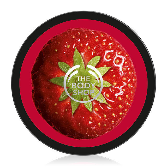 the body shop/strawberry softening body butter草莓身体霜