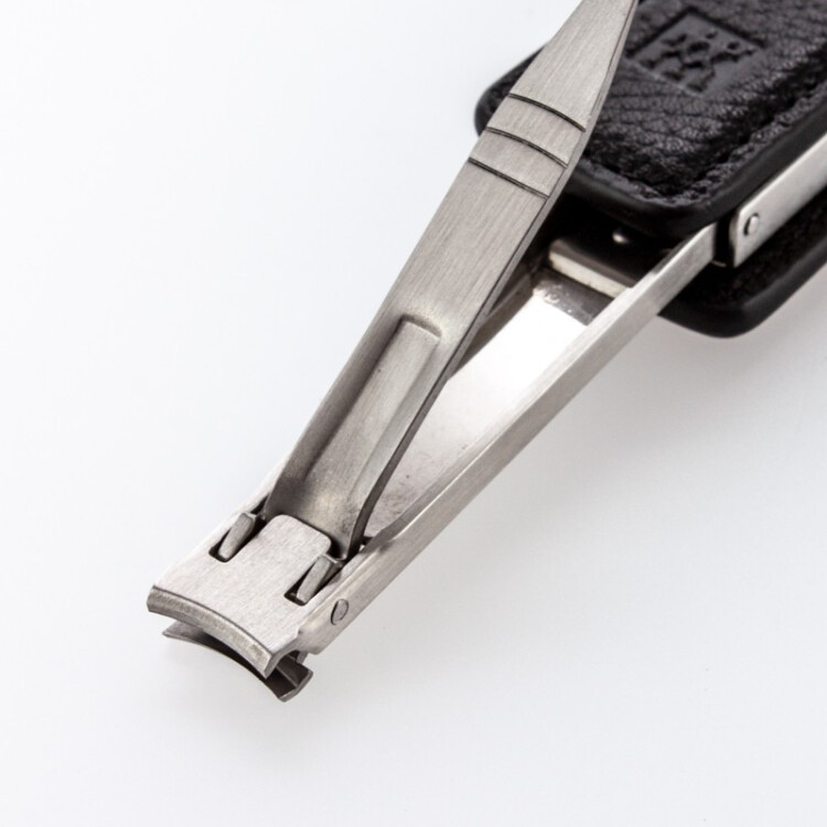 德国进口双立人指甲刀不锈钢指甲剪指甲钳带牛皮套钥匙指甲钳