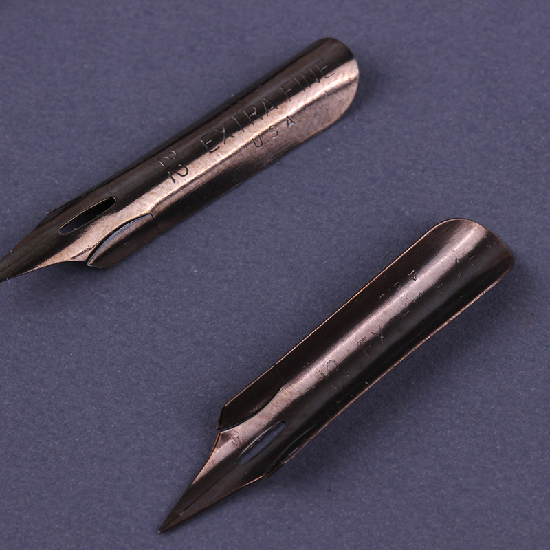 英文书法er圆体花体蘸水笔copperplate笔尖hunt 22b 新手用美国产