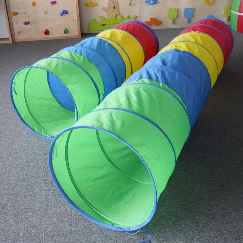 幼儿园儿童感统训练训练器器材阳光隧道爬行彩虹感统训练器材