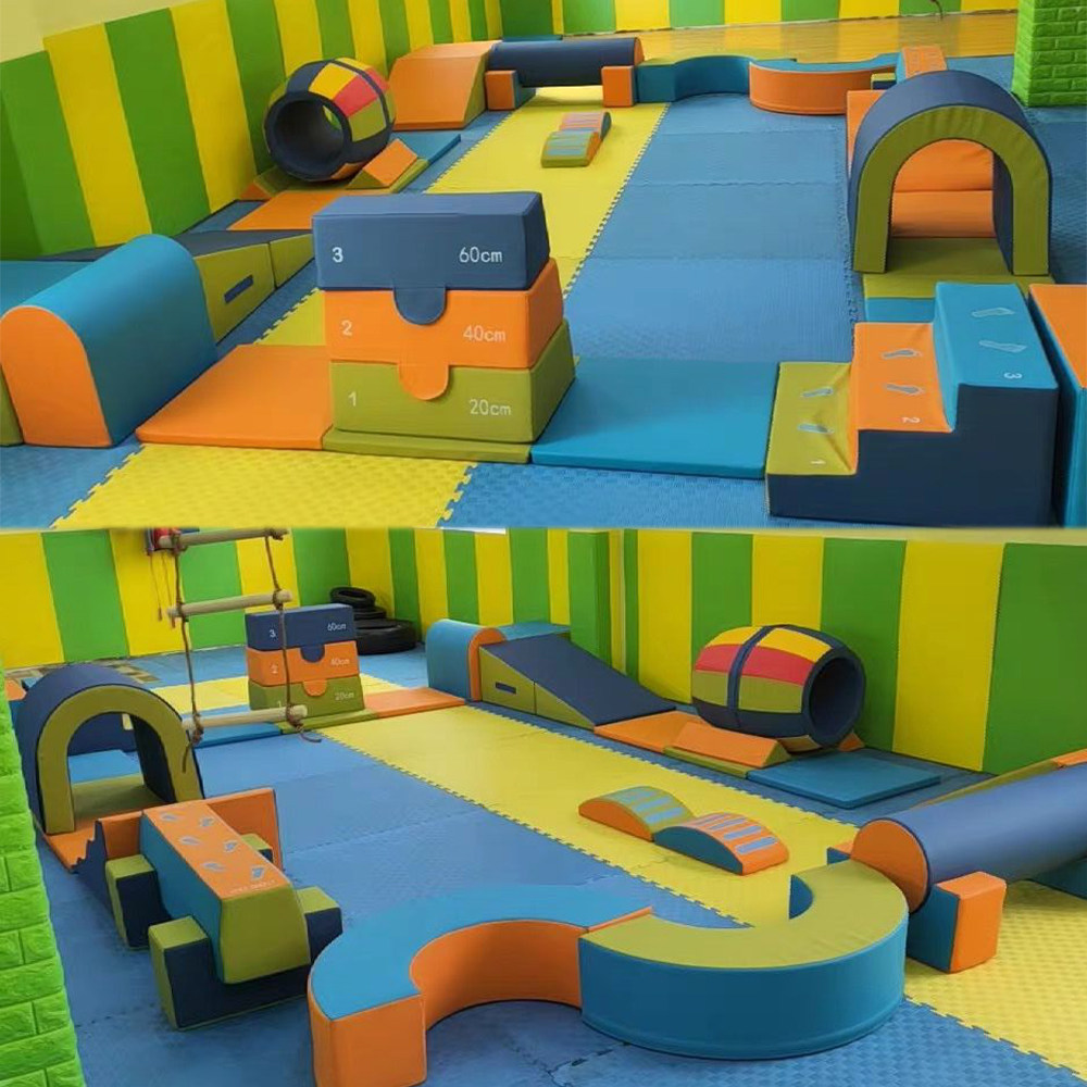 早教器材攀爬游戏软包室内训练器中心训练感统软体组合器材